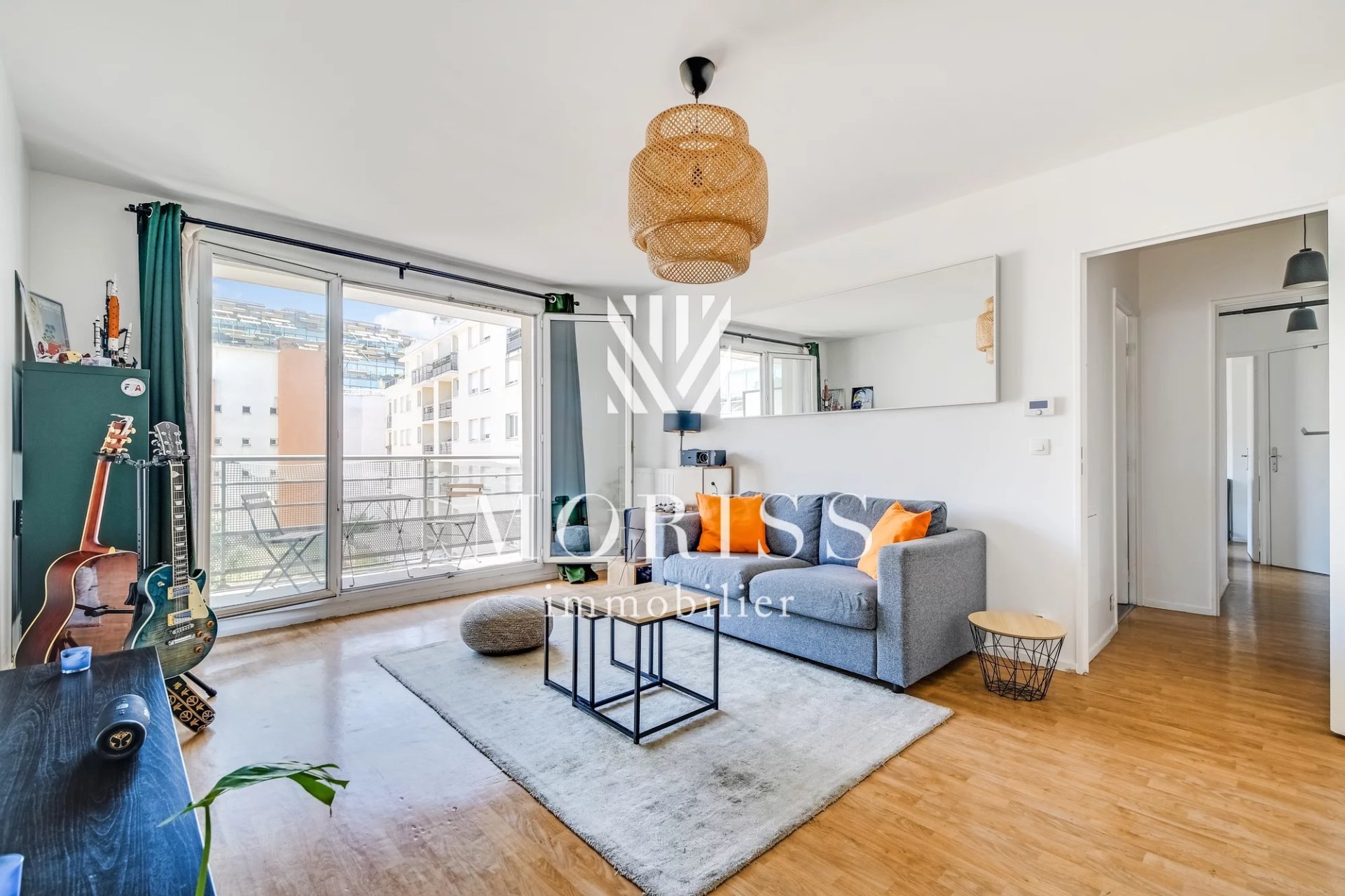 3 PIÈCES / 64m2 / BALCON / VUE DEGAGÉE / LIGNE 14 SAINT-OUEN / M - Image 1