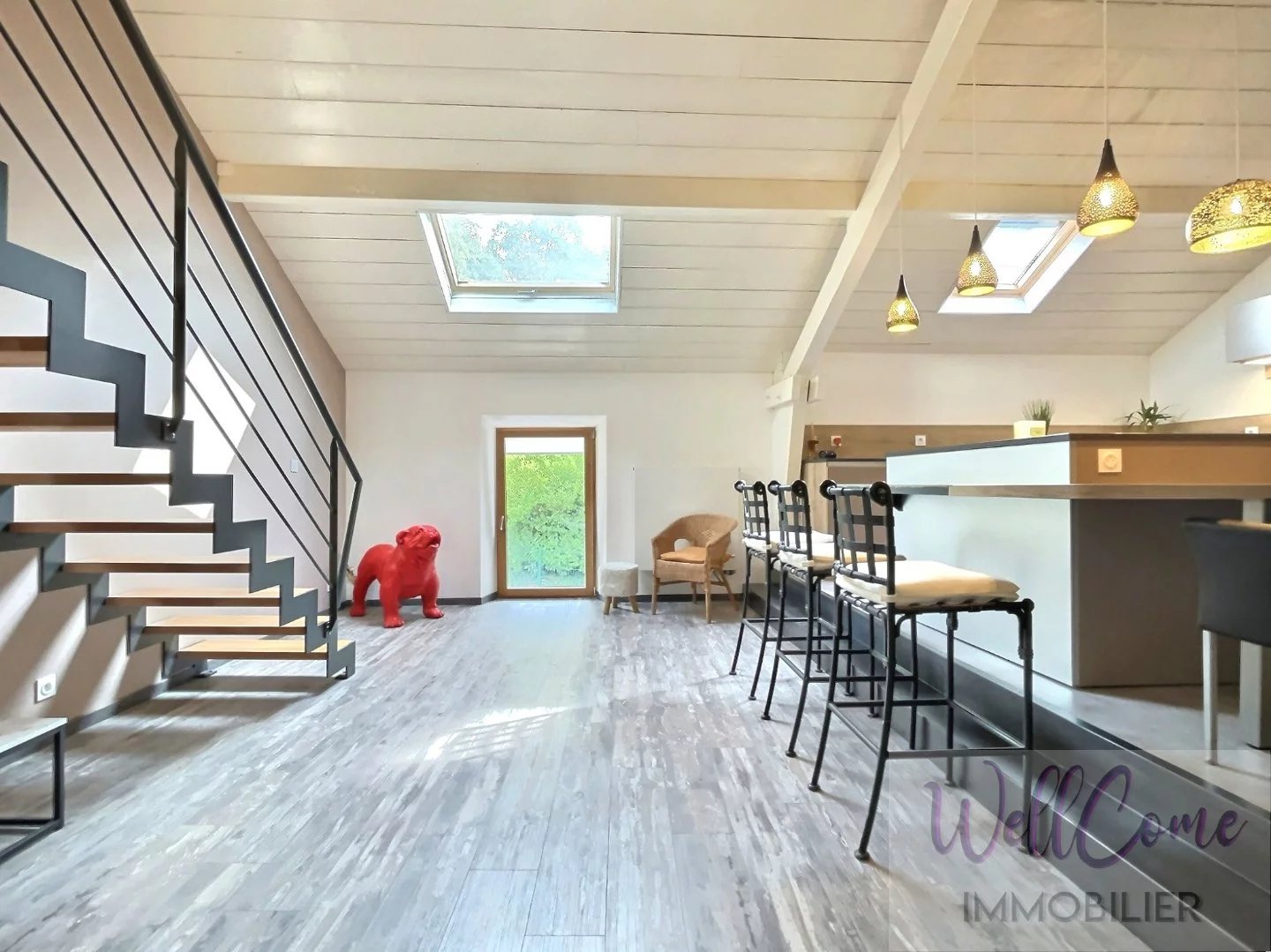 Tresserve Loft 7 pièces entièrement rénové avec studio indépendant