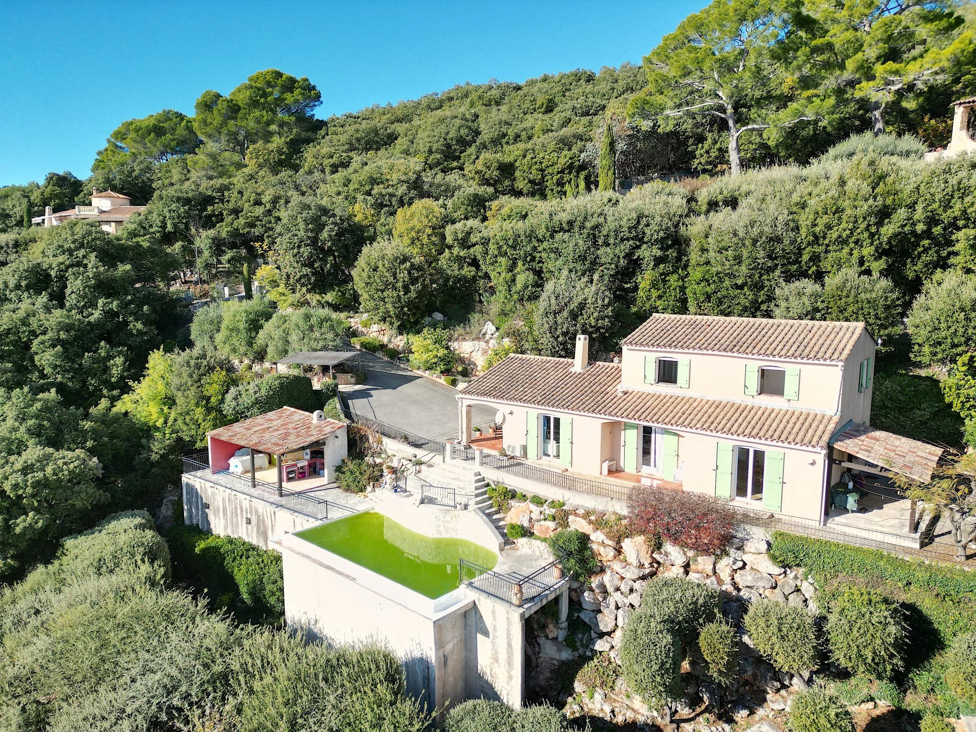Villa with panoramic view - Montauroux