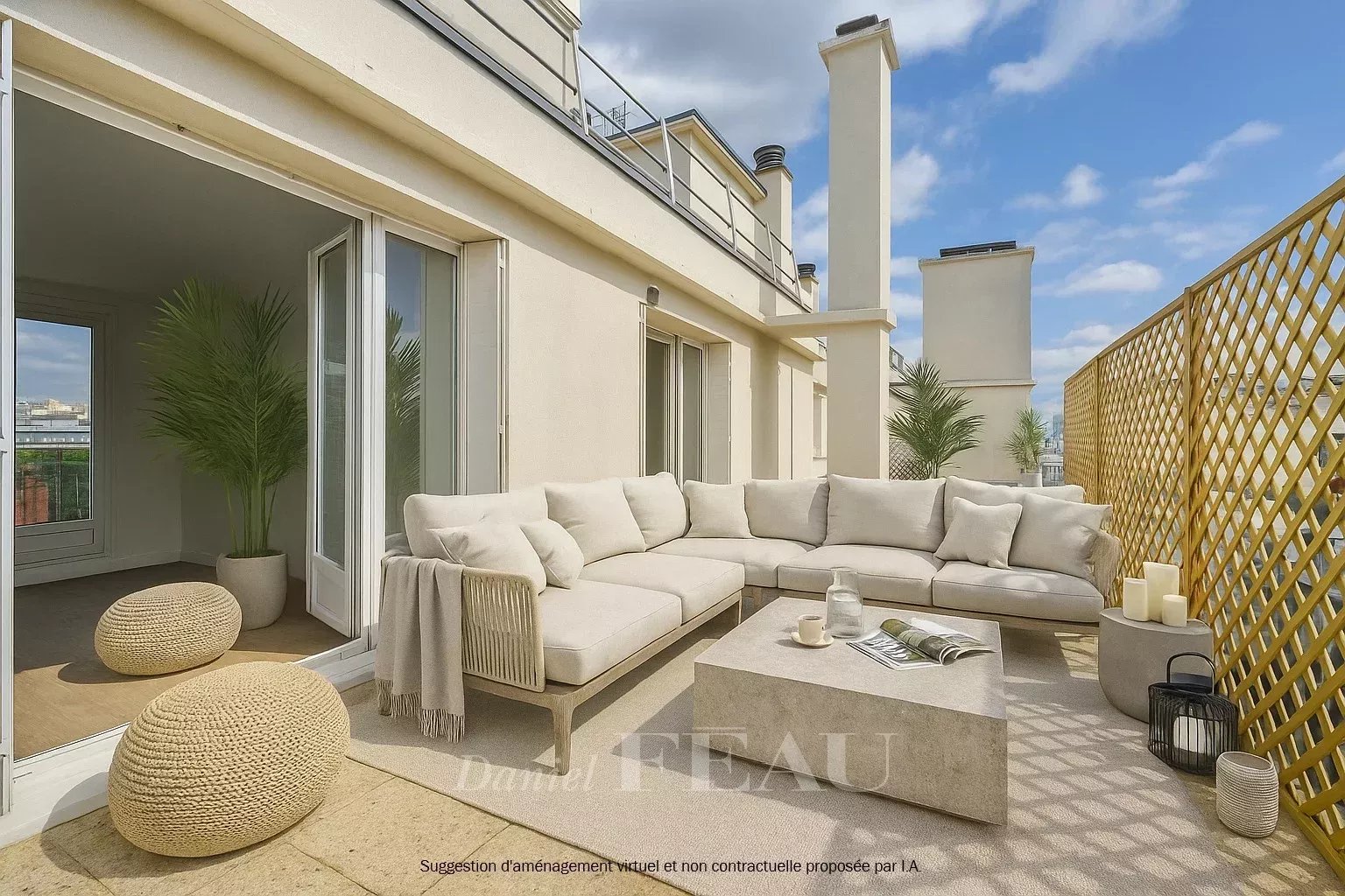 Paris 12th District – An ideal pied a terre with extensive terraces