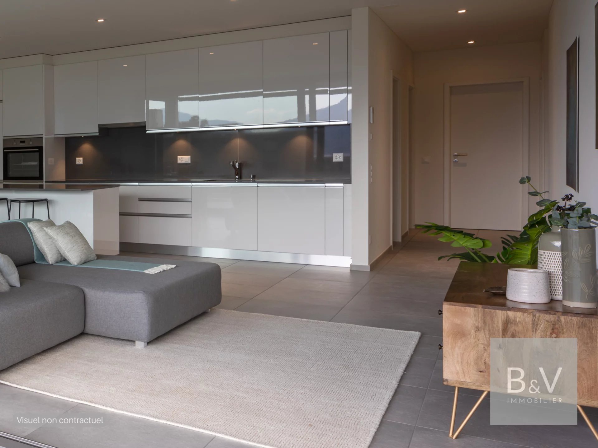 Bel appartement 4 pièces de 82 m² avec Balcon