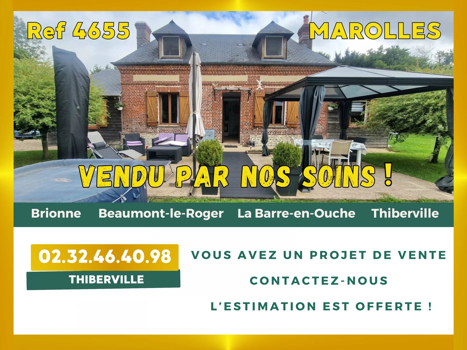 Agence immobilière de 