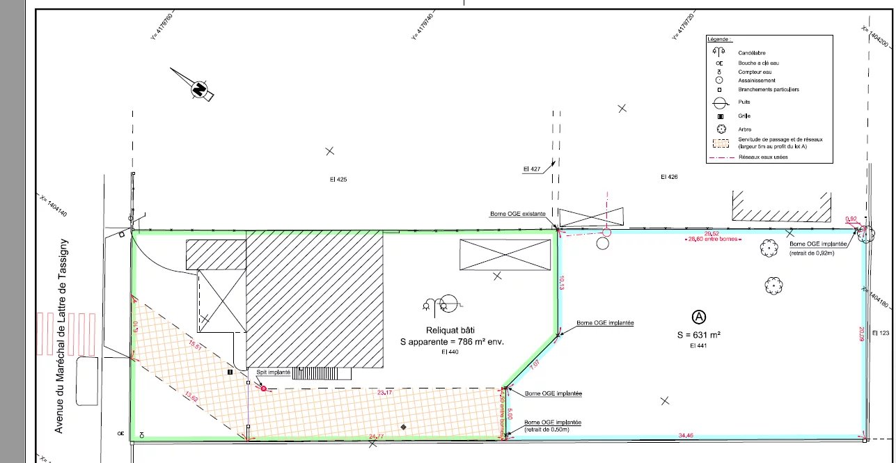 Terrain à vendre à Cestas Toctoucau – 631 m² en 2e ligne
