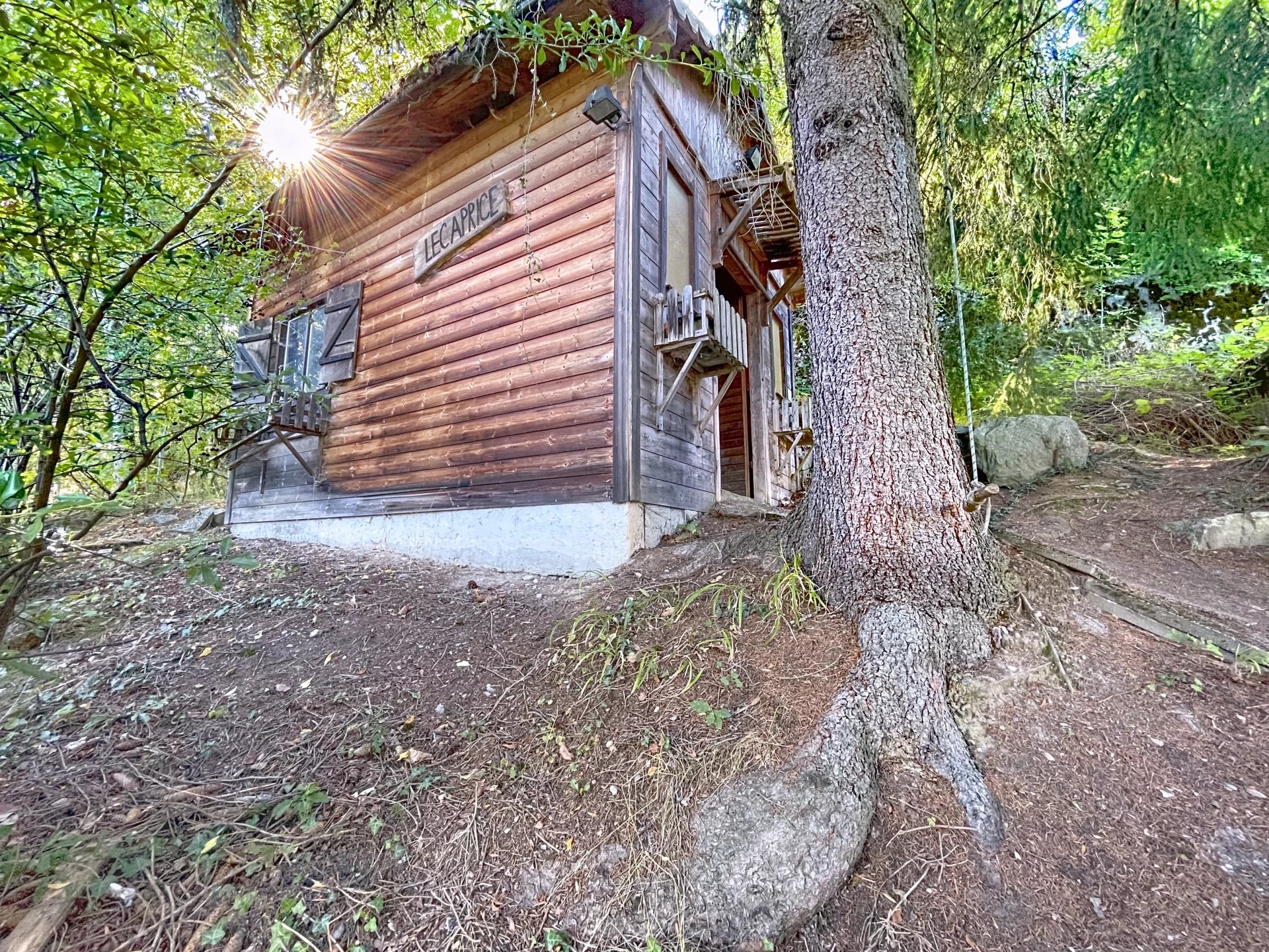 Maison dans un écrin de verdure