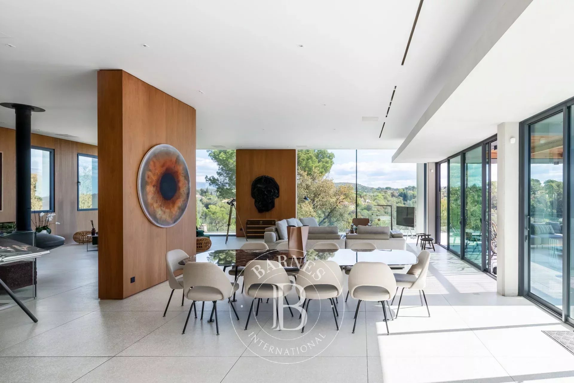 Entre Cannes et Nice - Domaine fermé - Contemporaine d’exception - Vue mer - picture 13