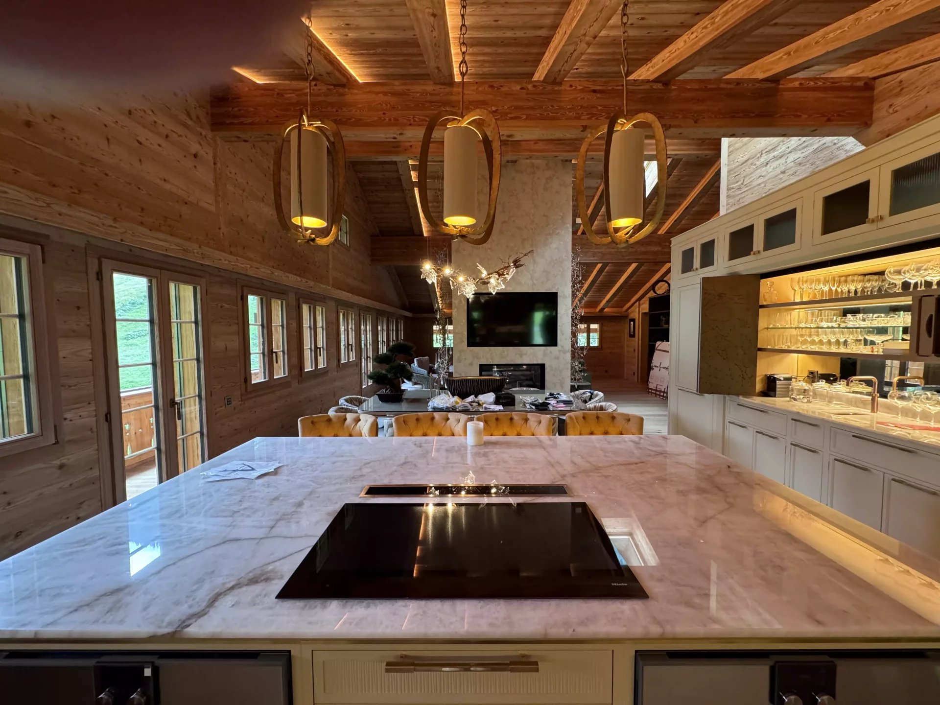 Newly built modern chalet in Gstaad