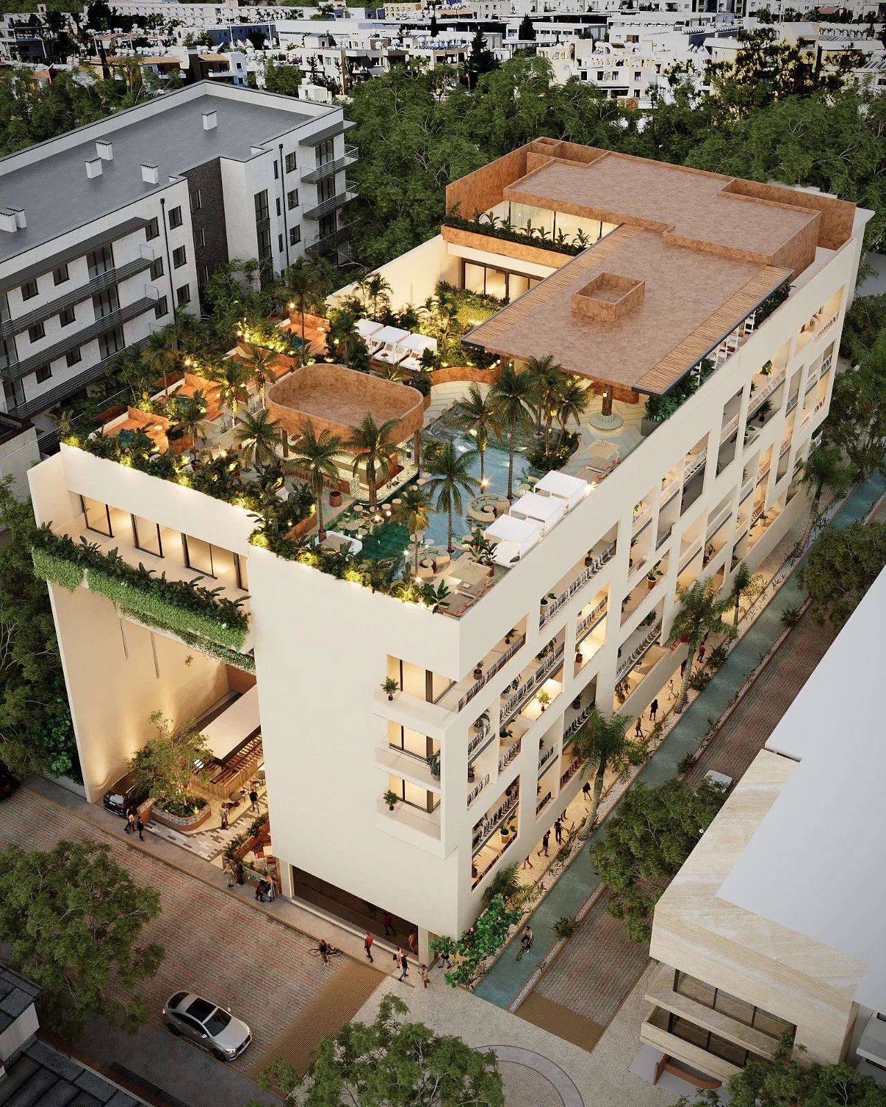Estudio de lujo llave en mano | A pasos de la playa y la Quinta Avenida | Playa del Carmen