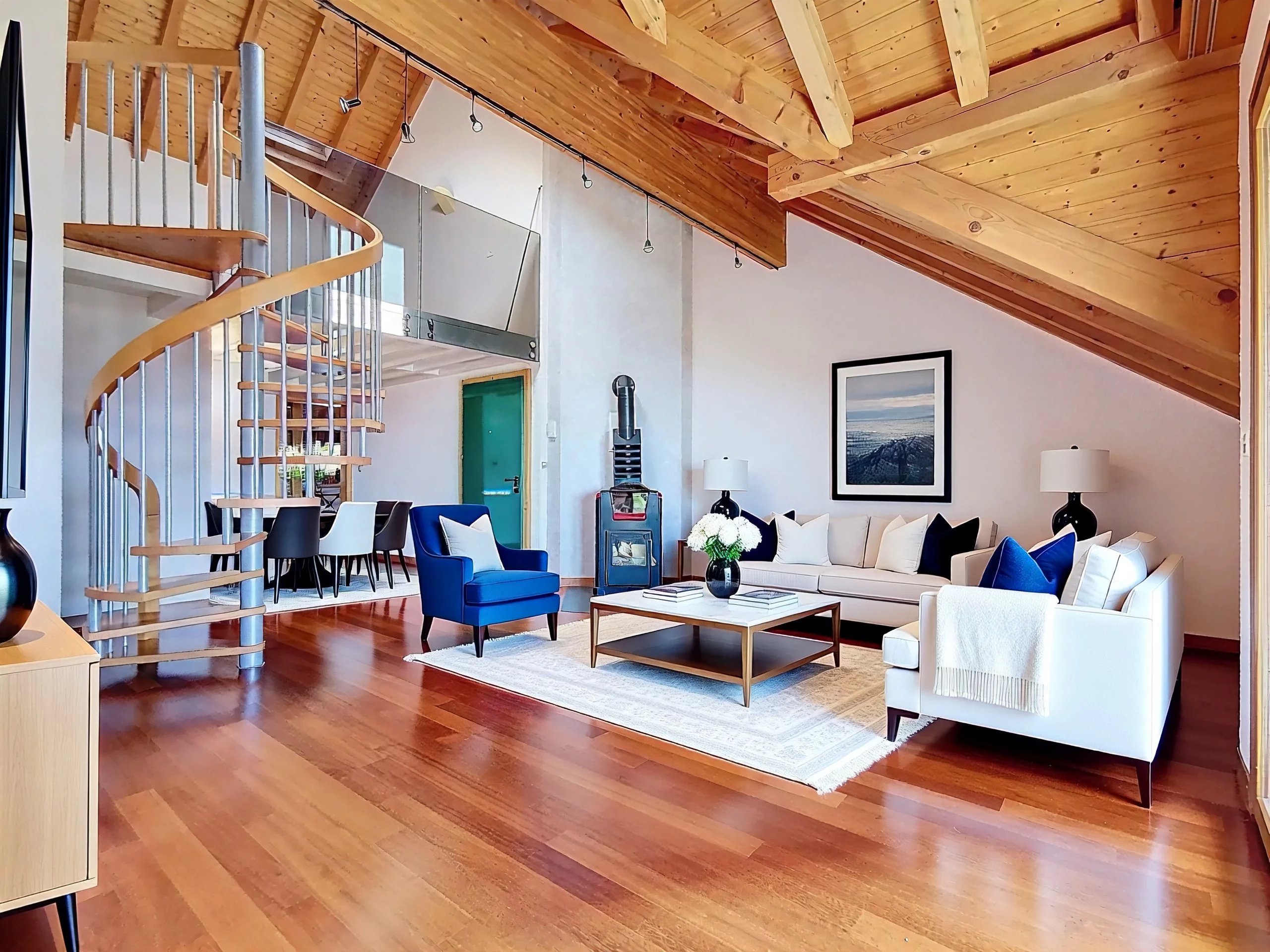 Attique de 4.5 pièces avec mezzanine