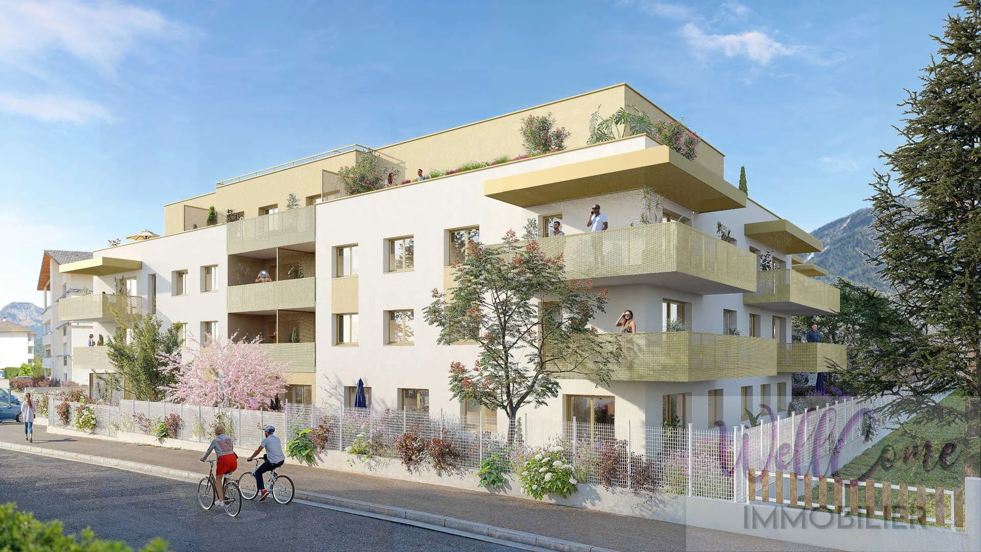 Appartement T5 de 120m² en RDJ au sud + 2 Box et 1 Cave - Challes-les-Eaux