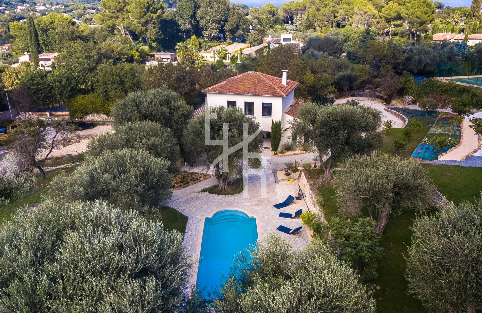 Villa Maison Propriété Mougins avec vue village panoramique