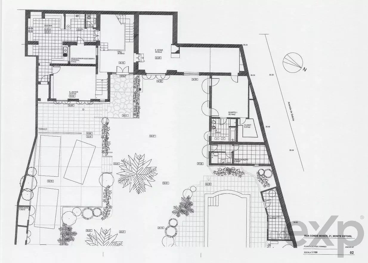 Monte Estoril: Charming 5-bed Villa with large garden and pool 86644506 image 34