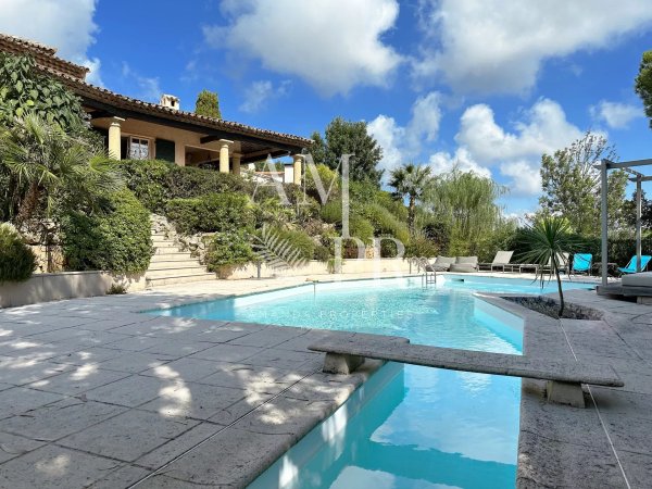 SUPER CANNES PROVENCAL VILLA WITH SEA VIEW — photo 7
