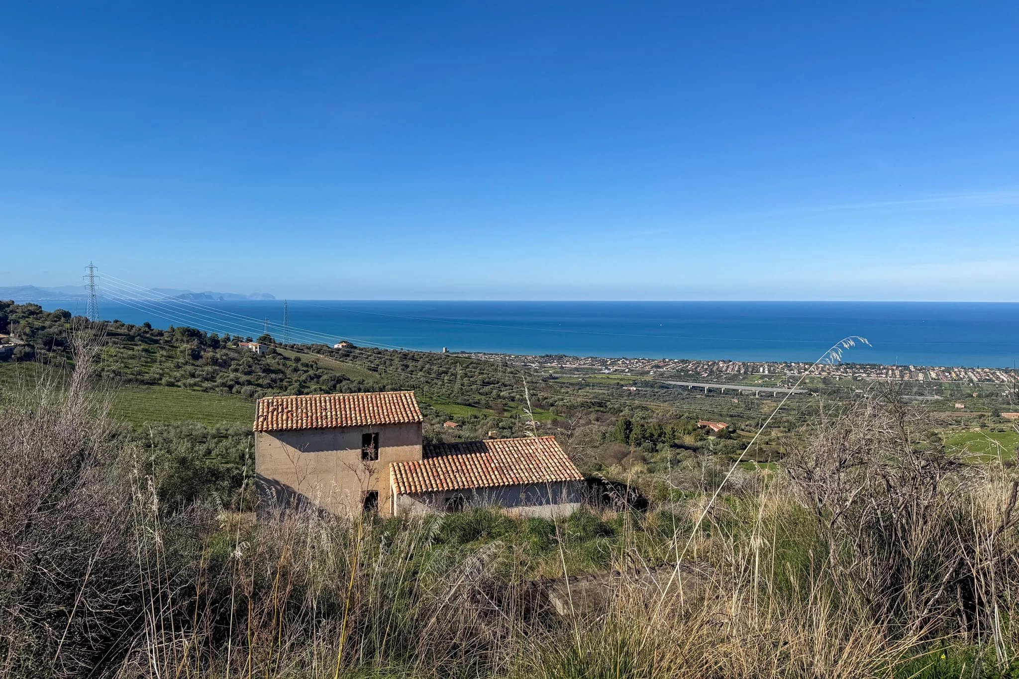 Villa in Collesano - view 1