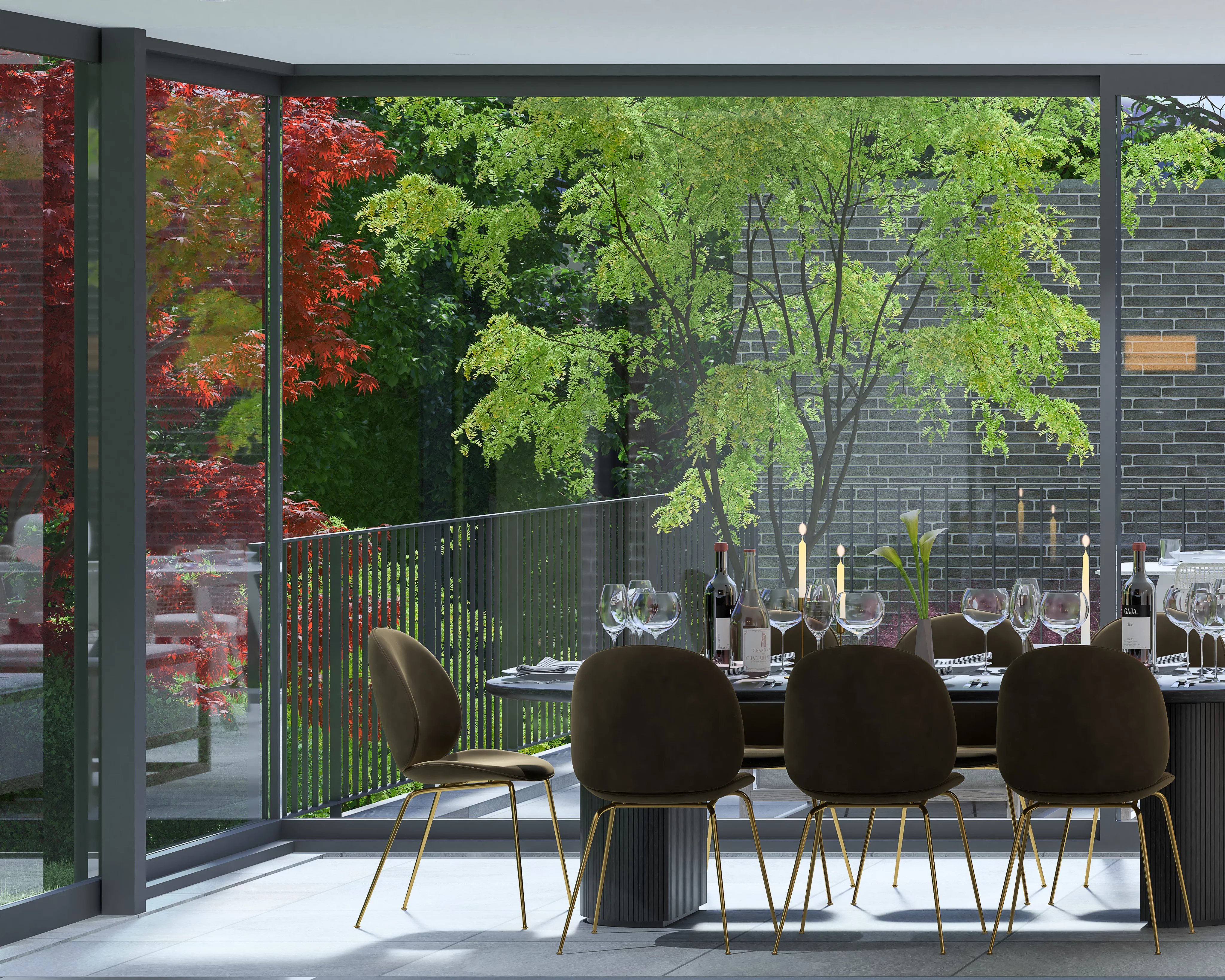 Uccle - Observatoire - Terrain avec permis pour un immeuble de 3 unités