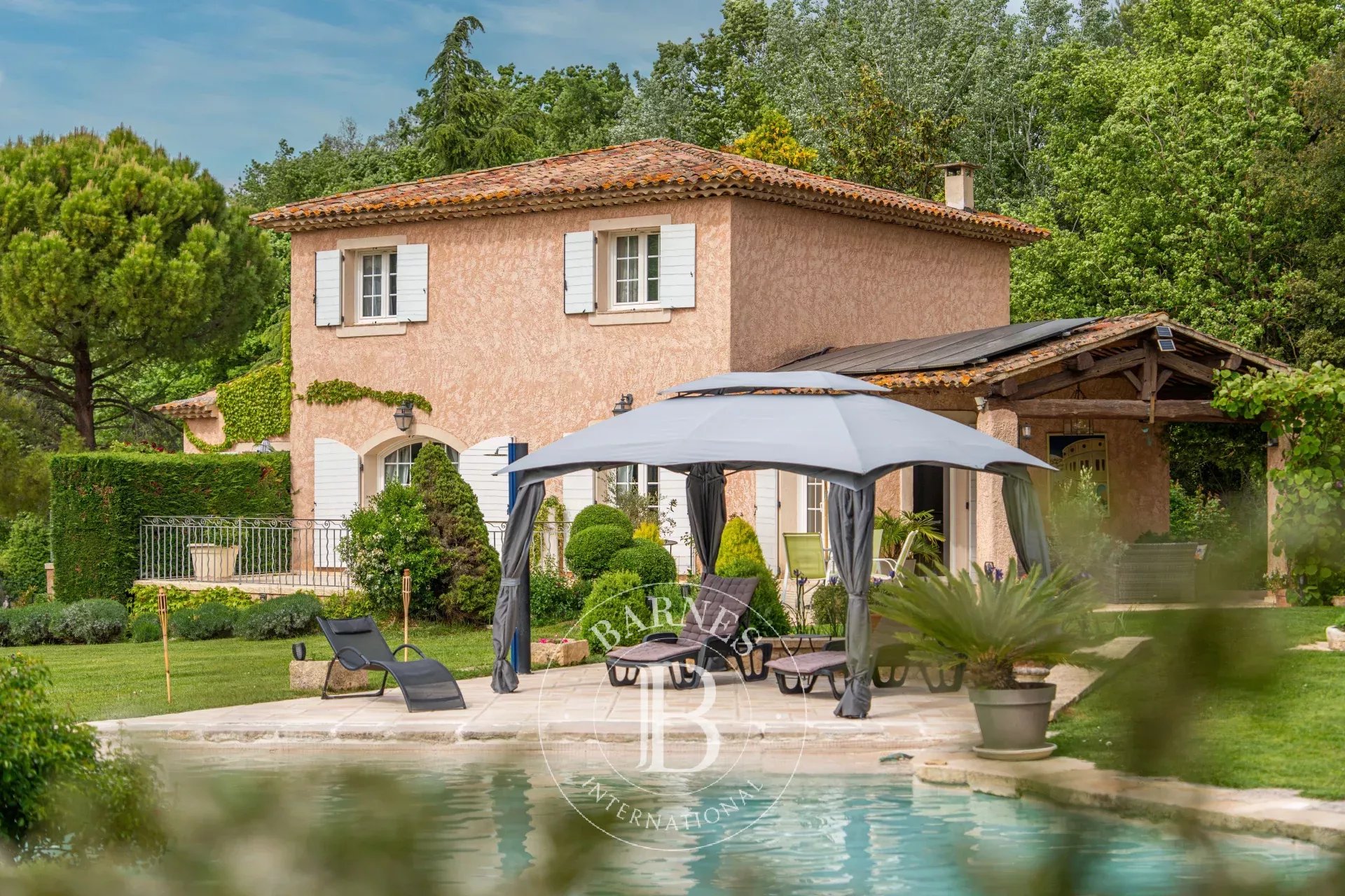 AIX EN PROVENCE NORTH - 15 MINUTES AIX-EN-PROVENCE - HOUSE 200sqm (350sqm in total) - LAND 4000m² - 3 BEDROOMS - ANNEXE - BASEMENT - GARDEN - SWIMMING POOL - SECLUDED - picture 30