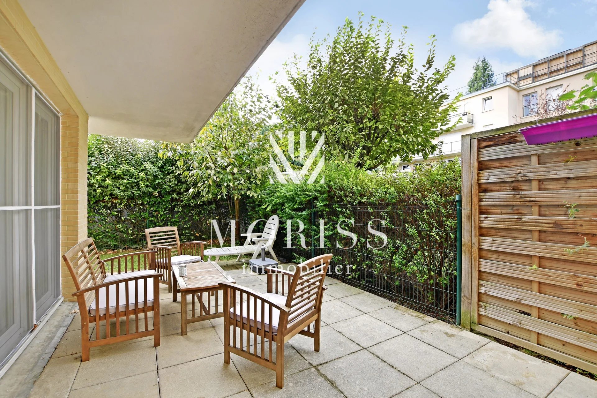 Ivry-sur-Seine - Appartement de 3 pièces avec jardin/terrasse de - Image Array