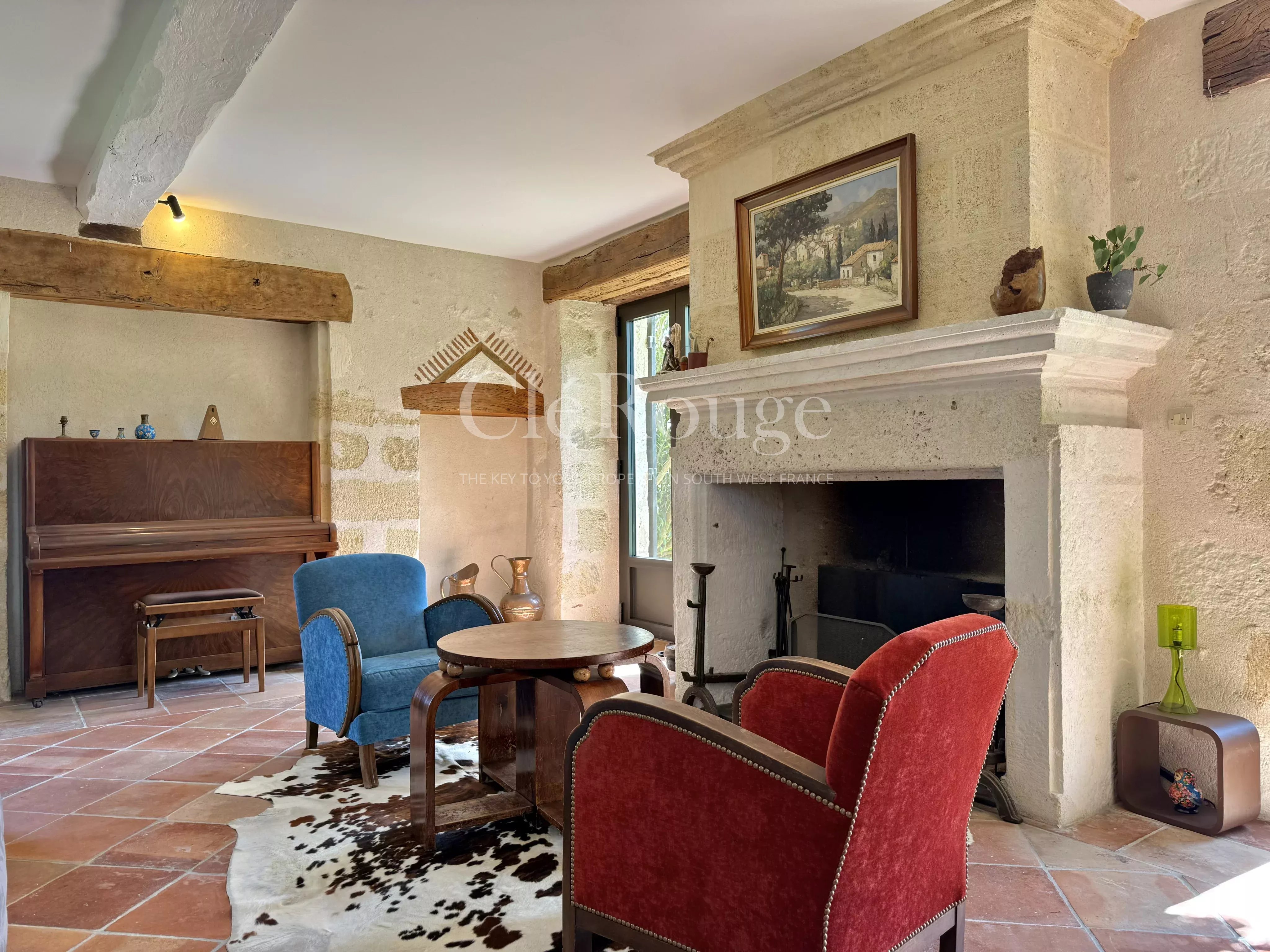 Close to Sainte-Foy-la-Grande – Stunning riverside property on the Dordogne