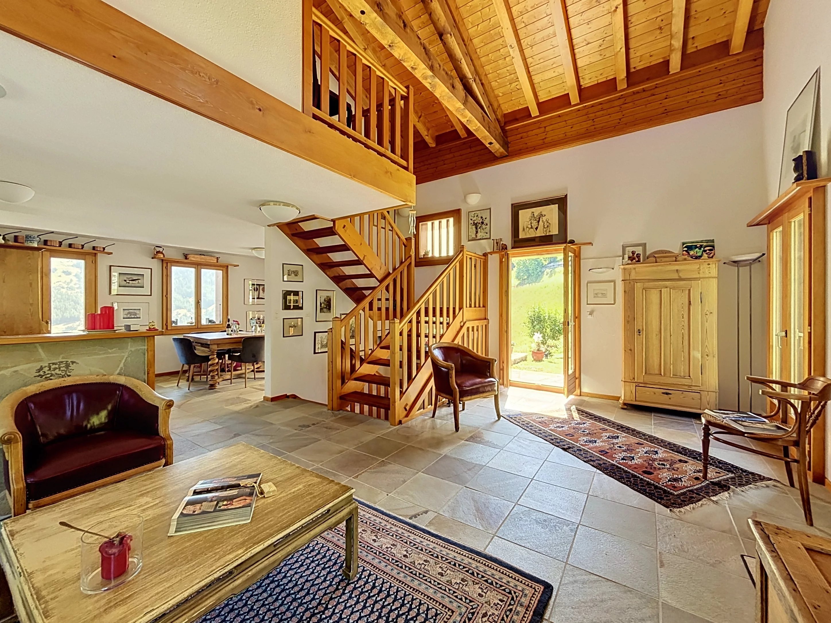 Chalet avec vue à couper le souffle