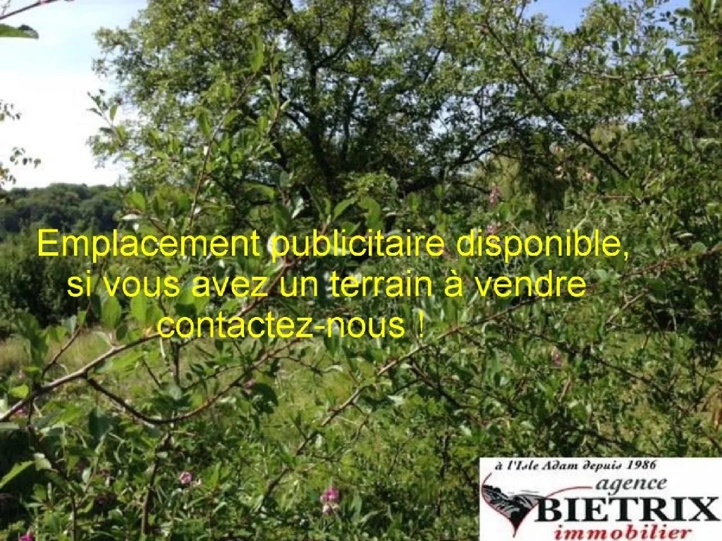 Vente Terrain L'Isle-Adam