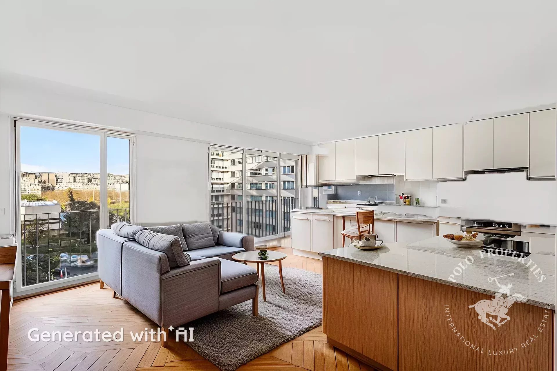 High floor with unobstructed view - Champs de Mars