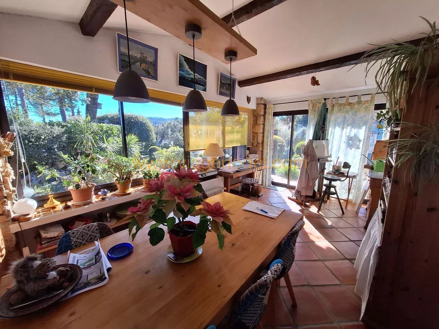 Ref. 9743 OCCUPIED VIAGER (LIFE ANNUITY), TOURTOUR (83)