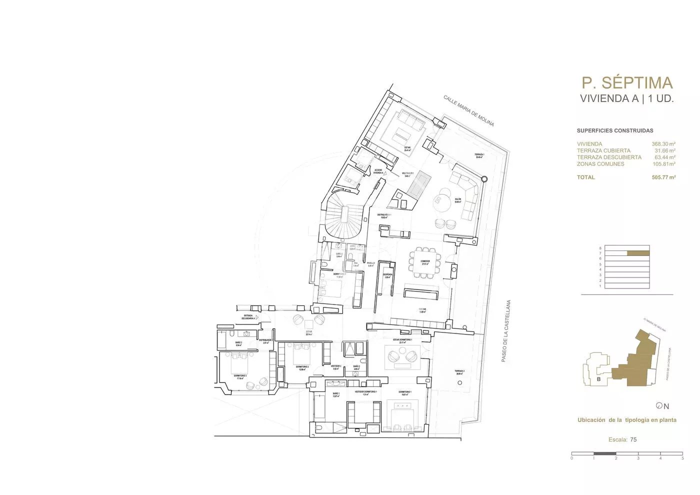 Penthouse Madrid - picture 13