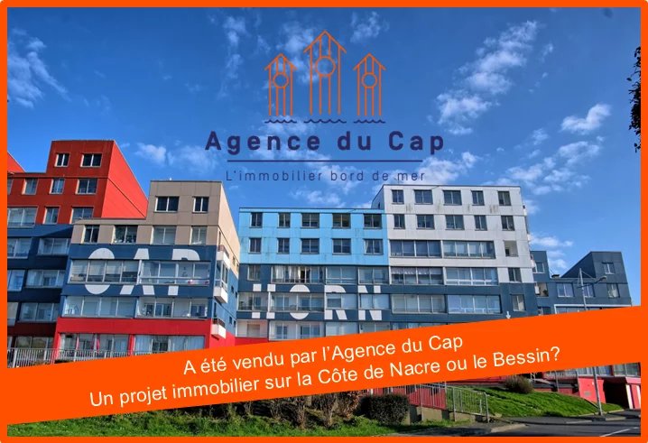 COURSEULLES SUR MER - appartement T2 vendu loué avec parking & loggia