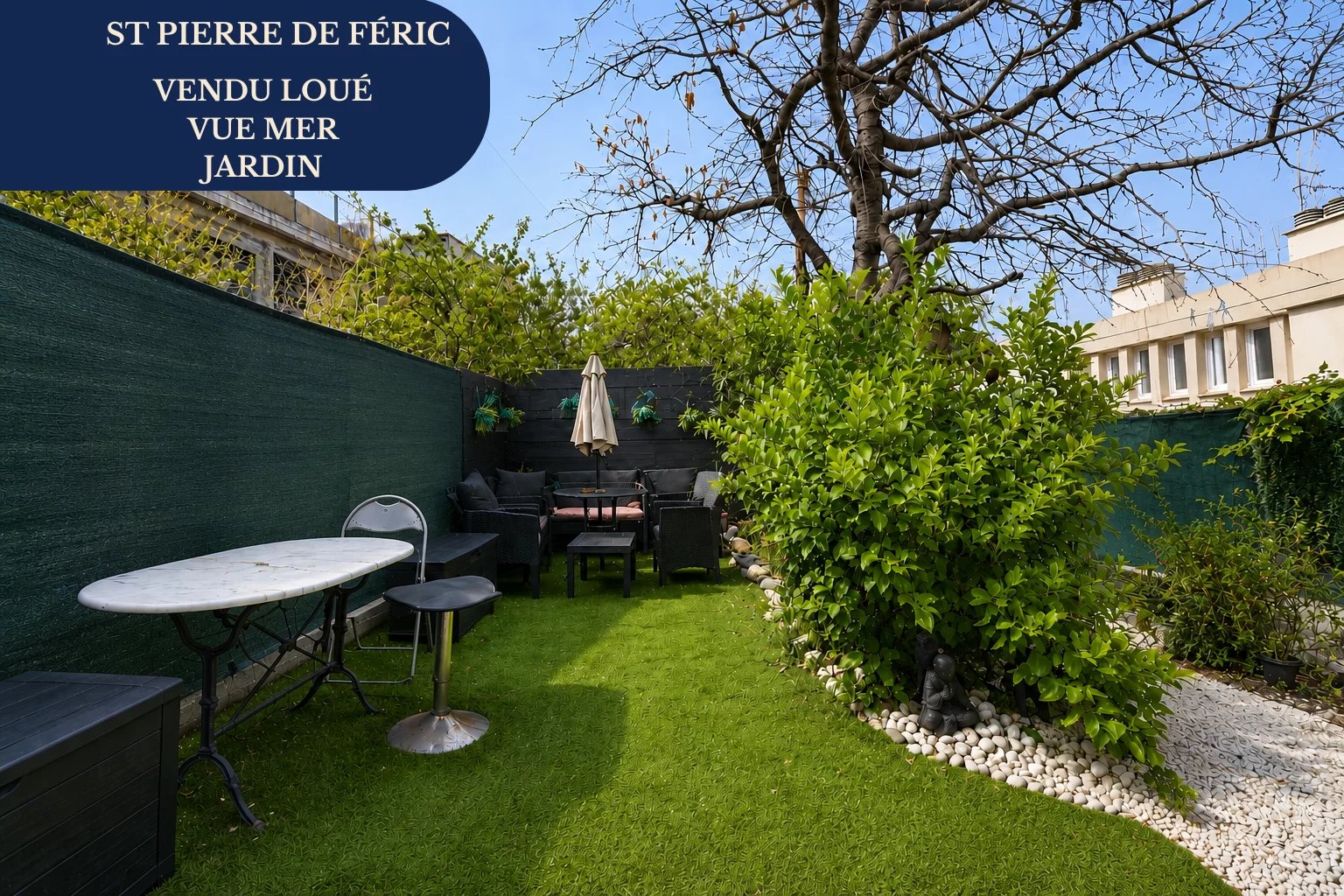 2 pièces 31 m² - Jardin de plus 40 m2 au calme - Saint-Pierre-de-Féric - LOUE 700 euros fin du bail 01/04/2029