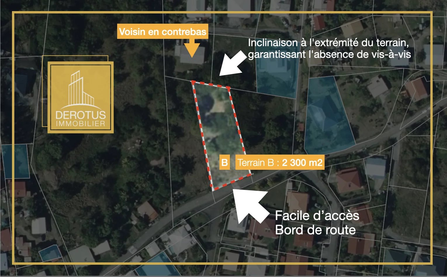Vente Terrain constructible Rivière-Salée