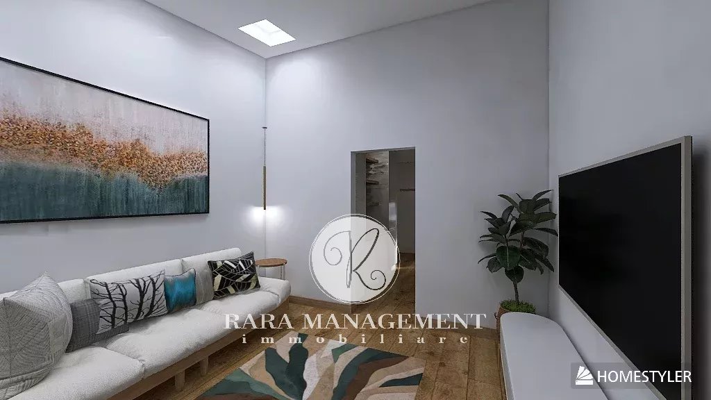 Render secondo piano zona giorno
