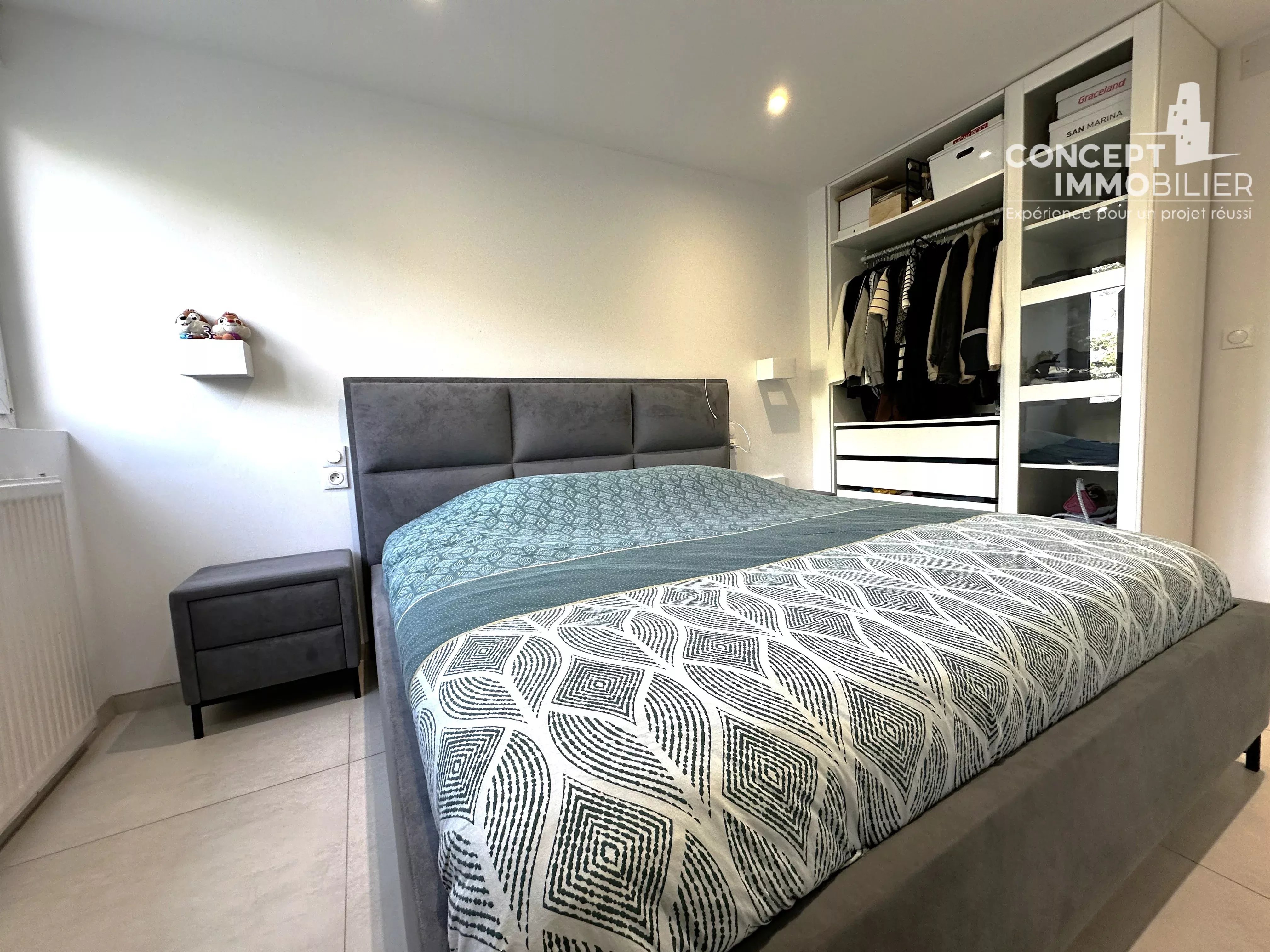 FLORANGE – Appartement F3 avec terrasse, parking privatif et cave