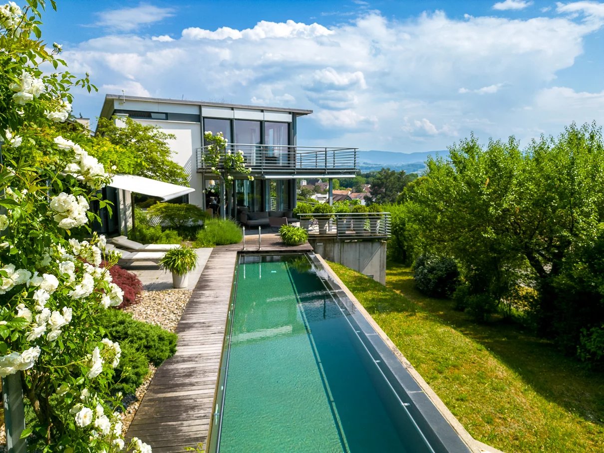 Modern Terrace house with infinity pool