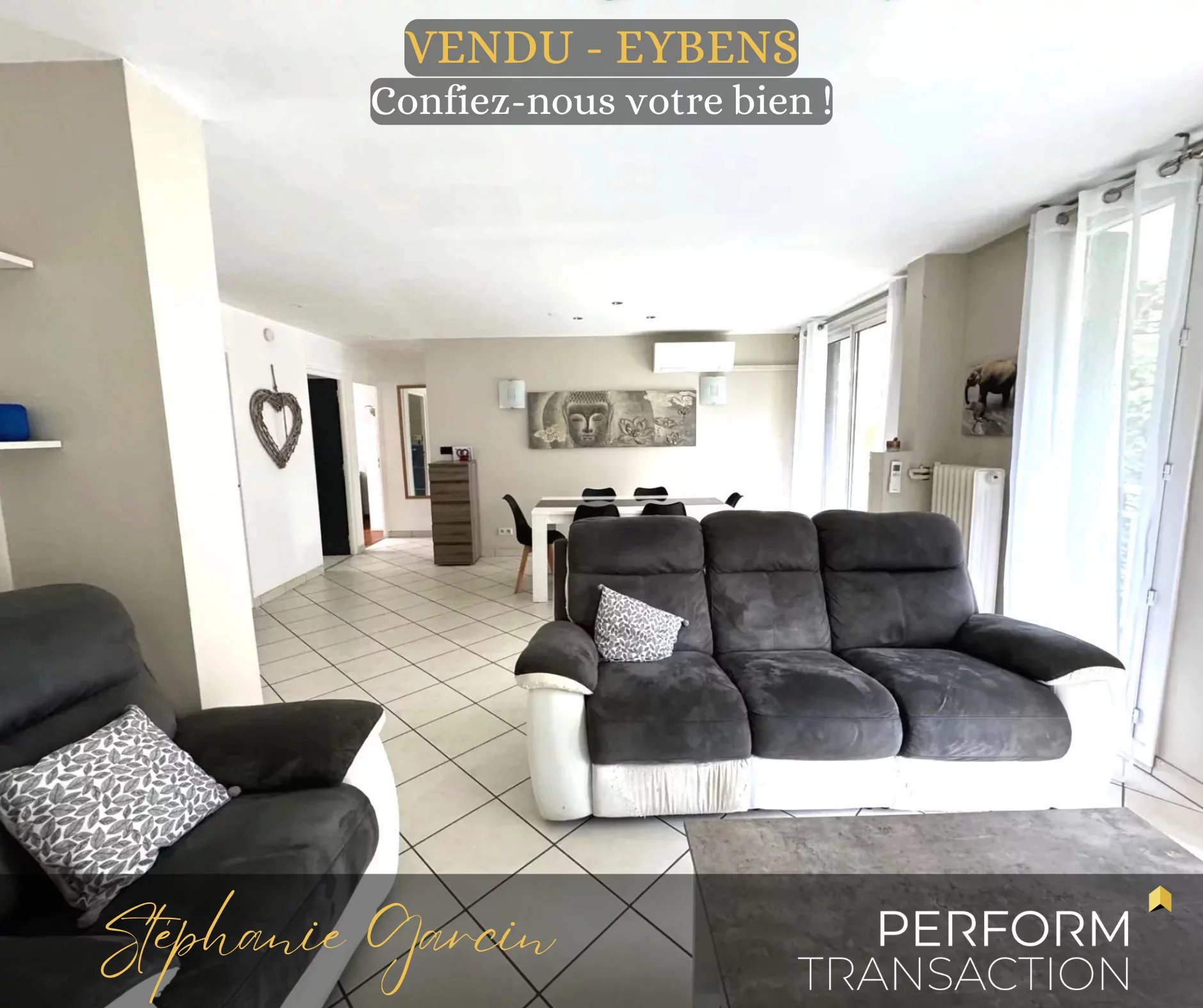 EYBENS-Ancien T4 transformé en T3