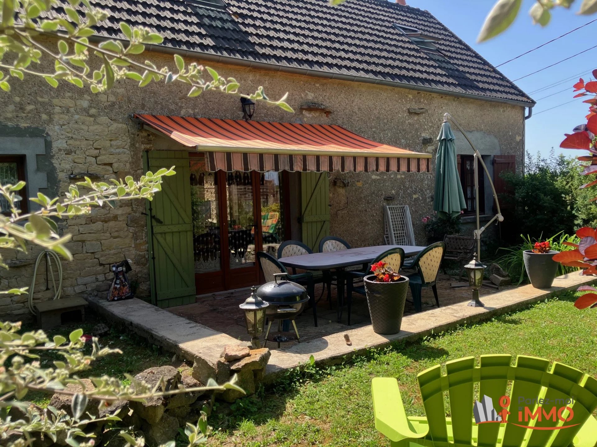 Ravissante maison de village avec jardin et terrasses