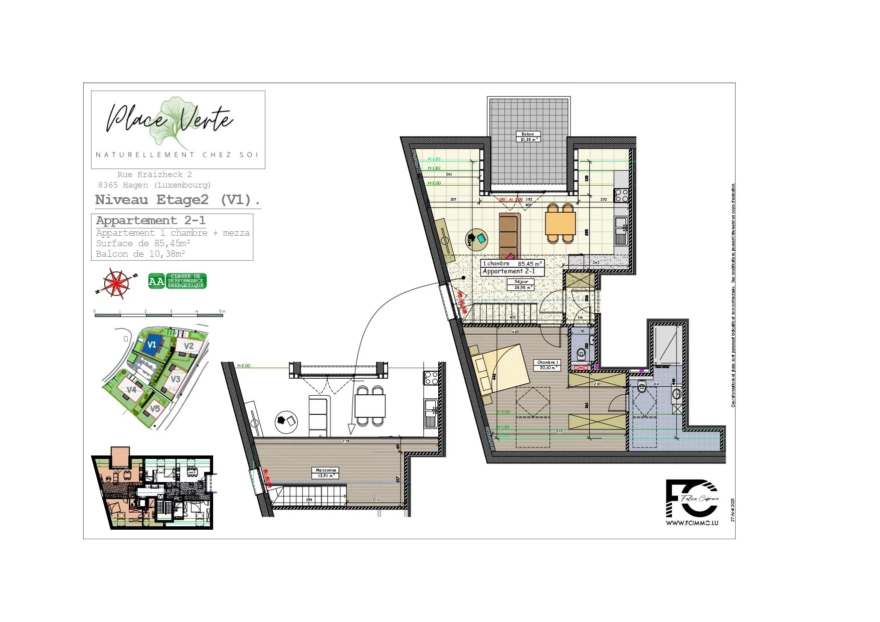 Vente Appartement Kleinbettingen