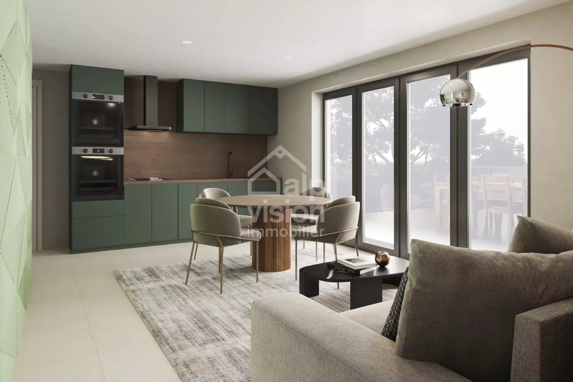 TRIPLEX VILLA 3.5 ROOMS  - PEACEFUL LOCATION IN NENDAZ 4 VALLEYS