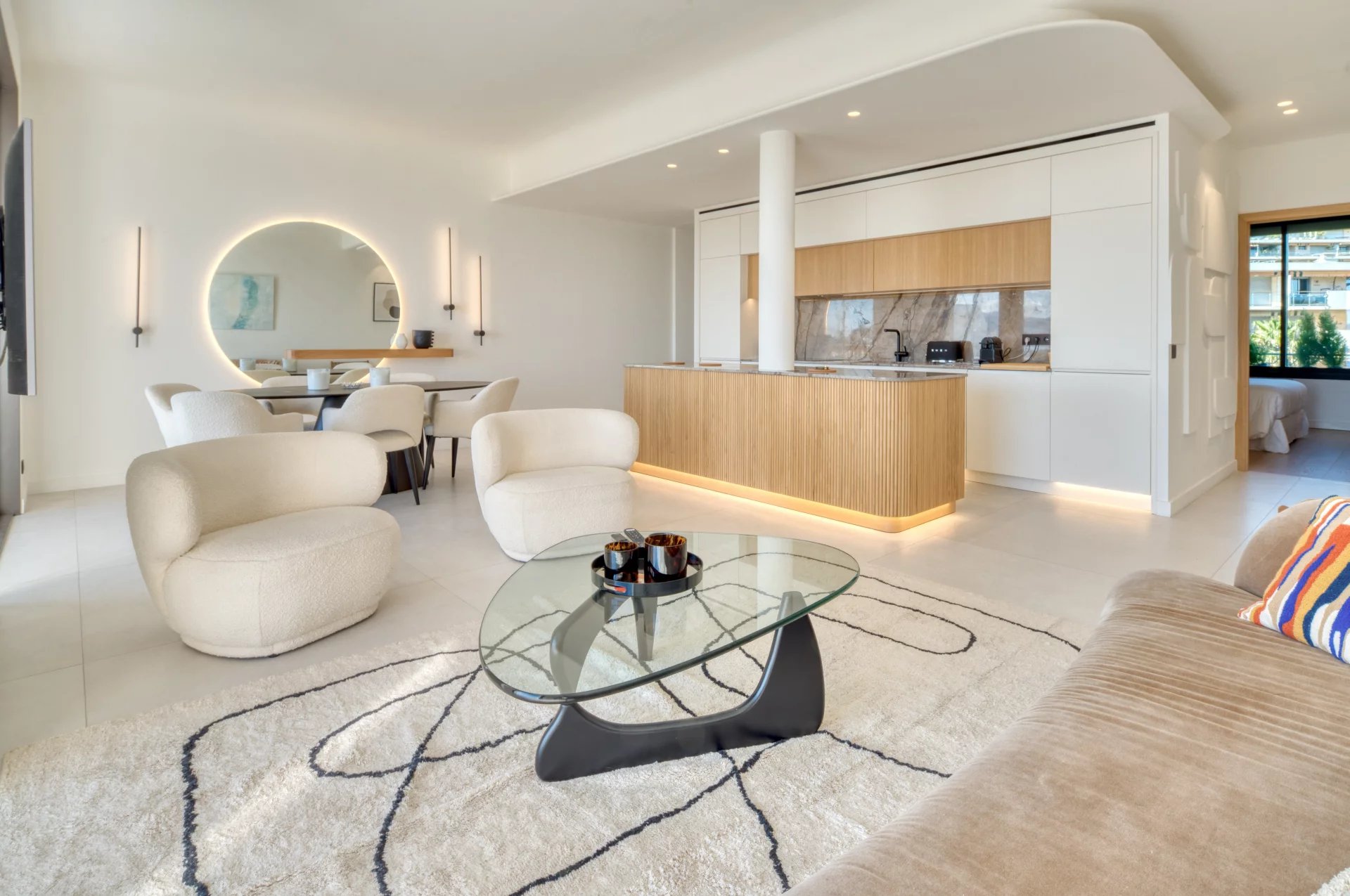 CANNES CROISETTE 4 Pièces vue mer panoramique