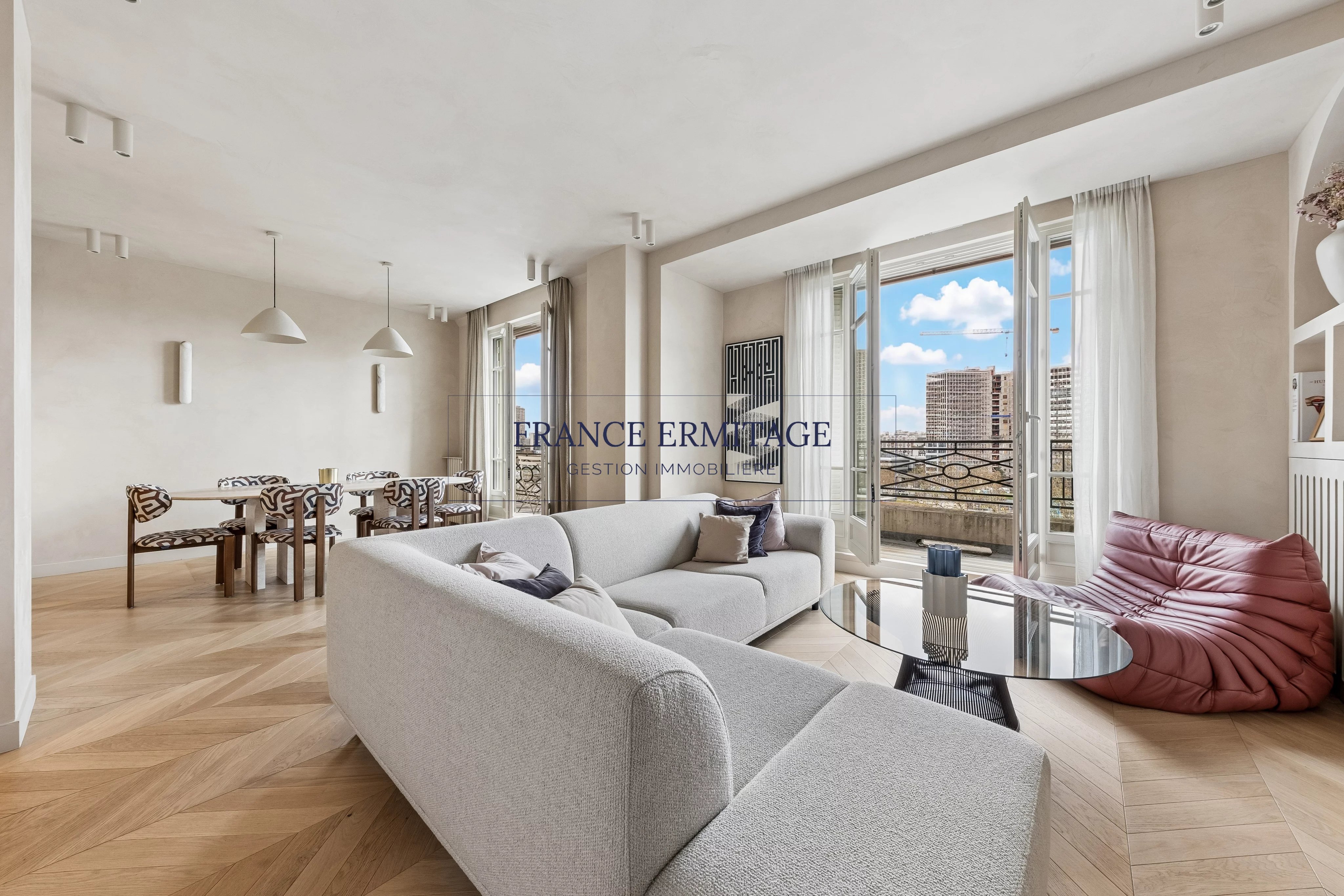 Vente appartement non meublé 5 pièces (125 m²) 75016 Quai Louis Blériot