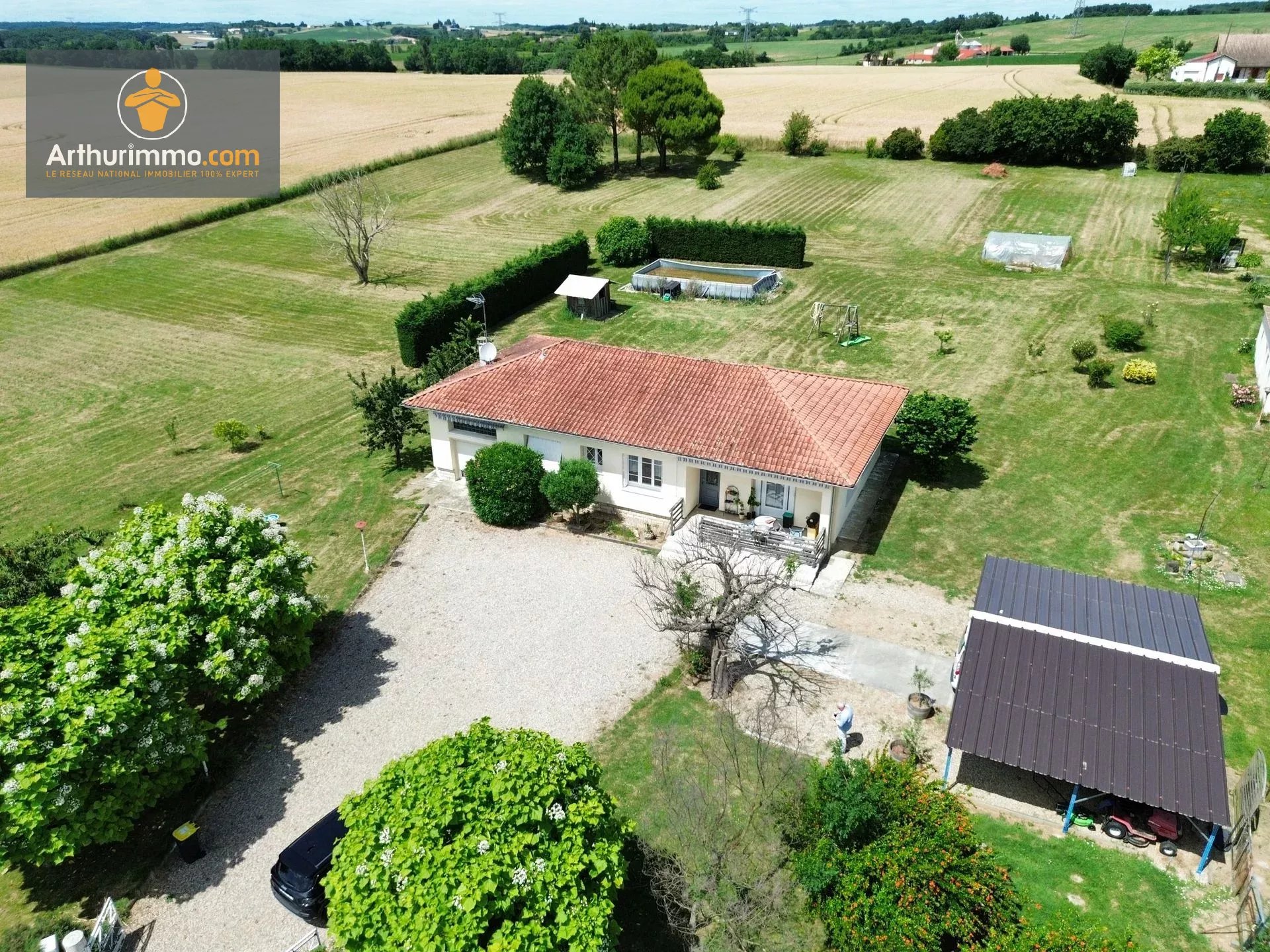 Maison de 119 m² avec grand terrain à Saint-Barthélemy-d'Agenais
