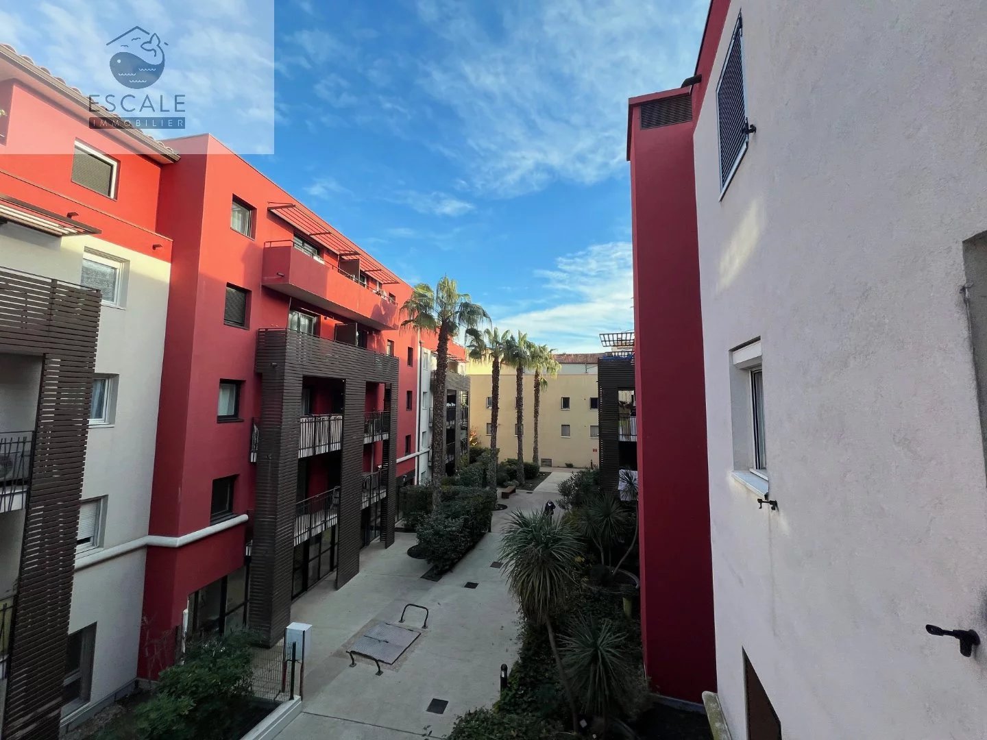 VENTE GRAND TYPE 2 DANS RESIDENCE RECENTE QUAI DE BOSC A SETE