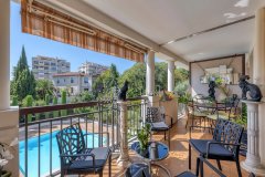CANNES, Petit Juas – 3-room flat with swimming pool, garage, parking space and cellar — photo 6 of 7