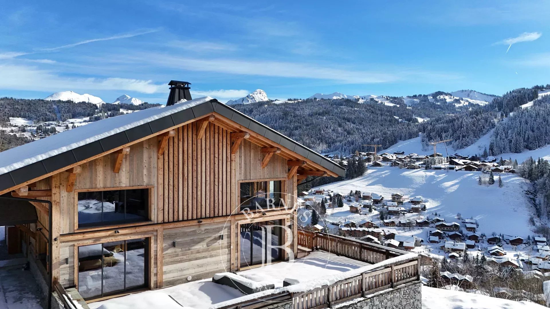 Photo of Les Gets - Luxury chalet of 440m² - Jacuzzi - Piste and Village view