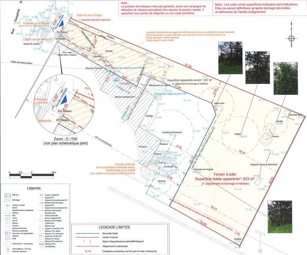 Achat Terrain T0 à Saint-Herblain (44800) - 823m²