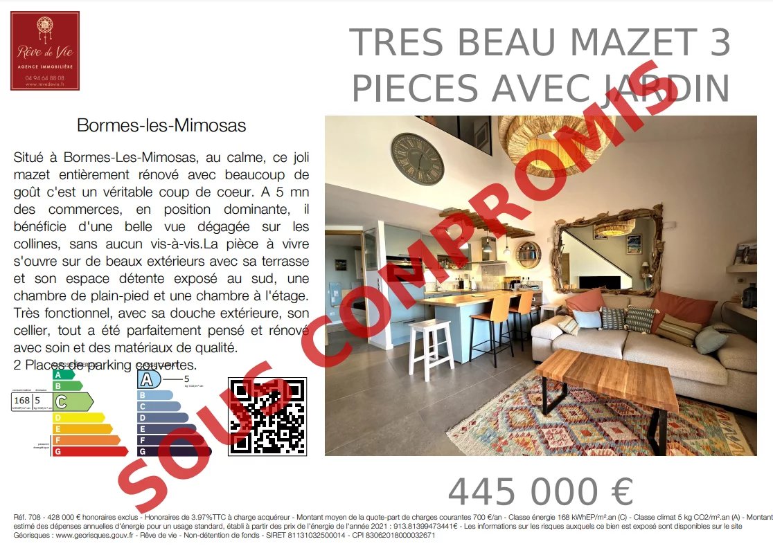 Sale House Bormes-les-Mimosas