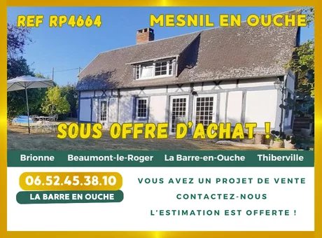 Agence immobilière de AGENCE DE LA BARRE EN OUCHE