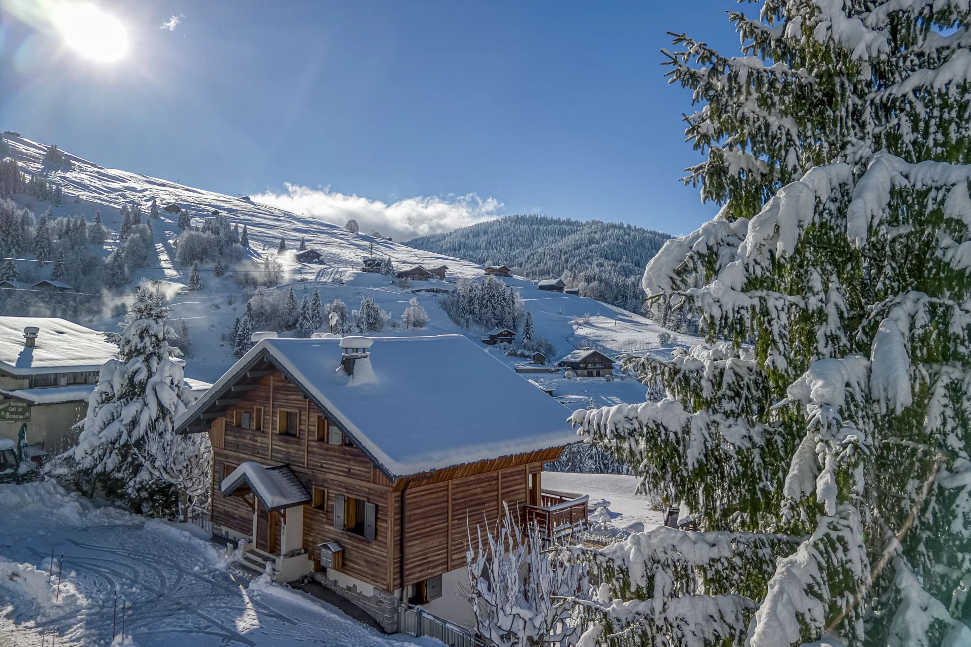 BARNES ARAVIS - LA CLUSAZ - CHALET NEAR THE SLOPES - picture 1