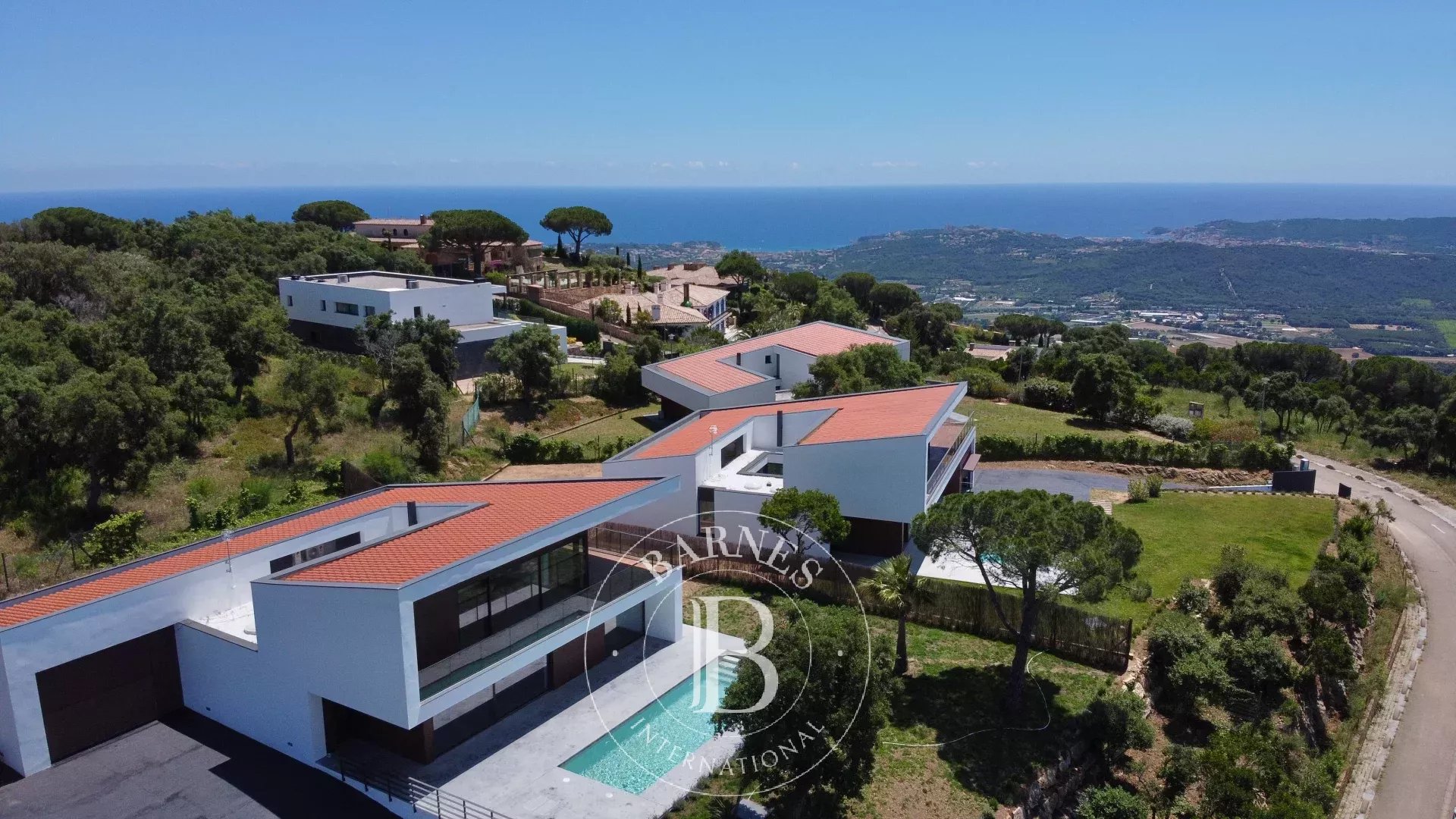 Spectacular designer villa with views of the sea and the golf course in Mas Nou, Platja d'Aro, Costa Brava