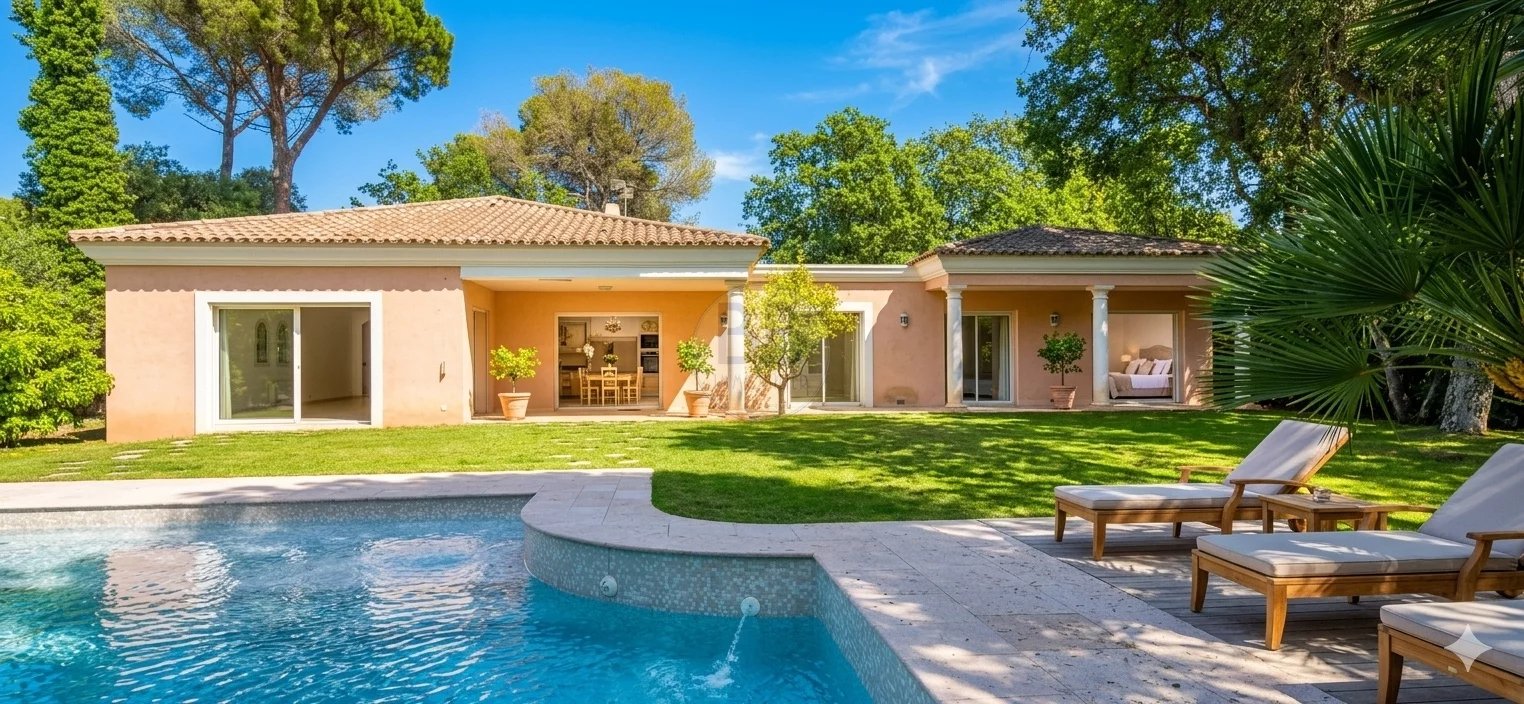EXCLUSIVITÉ : PROPRIÉTÉ RARE DE PLAIN-PIED À SAINT-RAPHAËL,