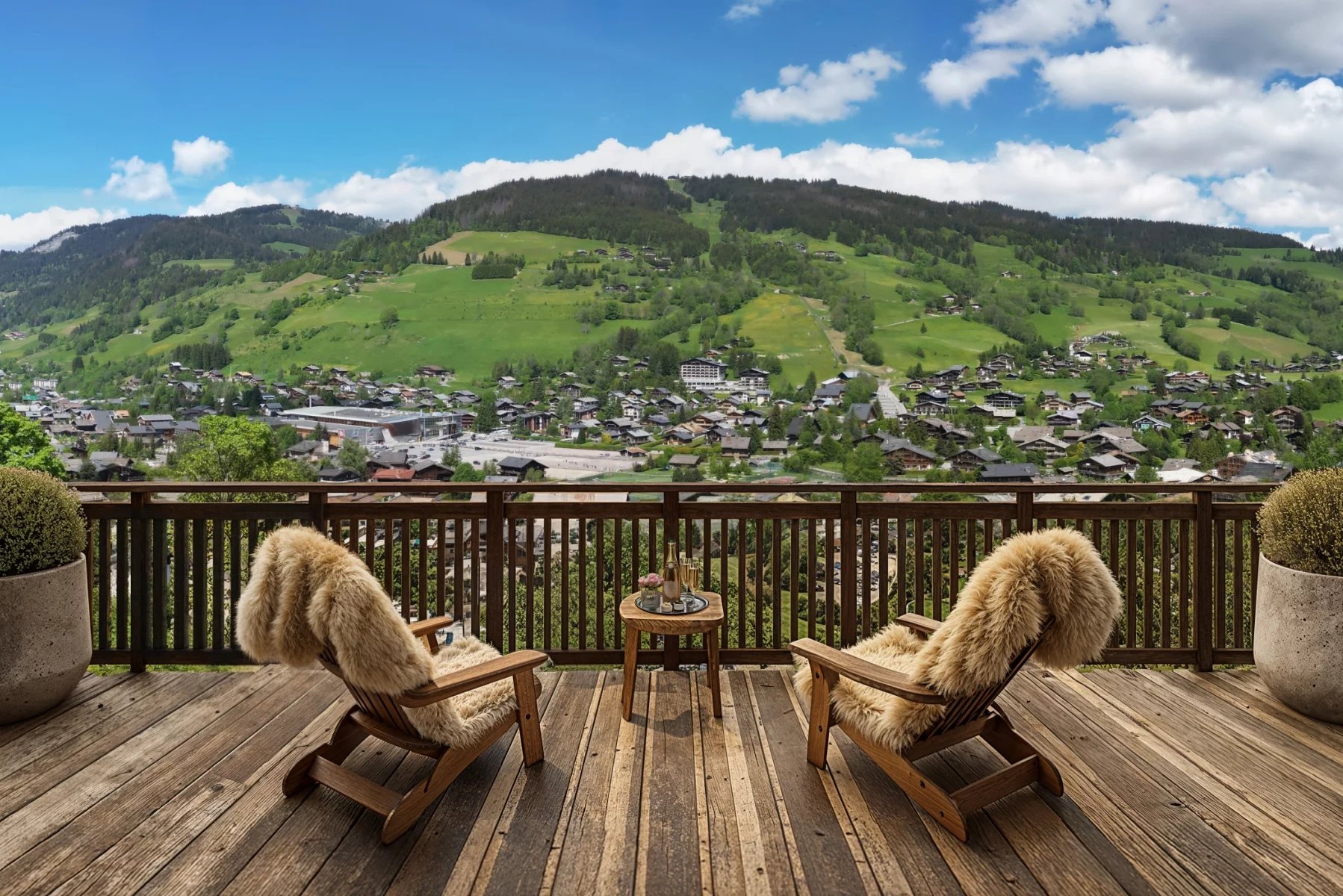 Photo of MEGEVE – New-build, high-quality 6-bedroom family chalet near to the centre