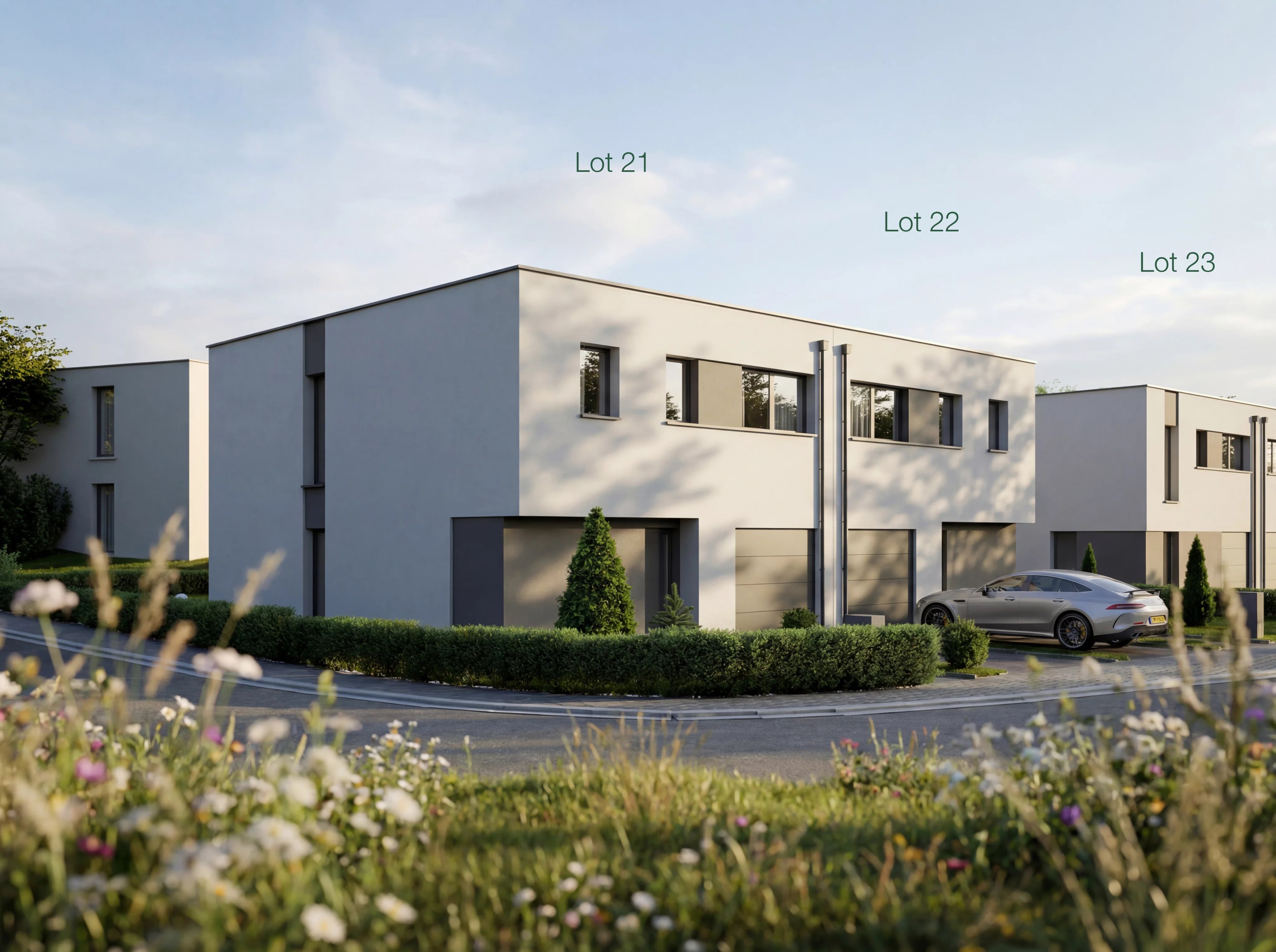 Maison contemporaine neuve à vendre à Rodenbourg – Lot 22